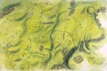 Paysage de Stonehenge, XVIIe siècle av. J.-C., c1990-2010
