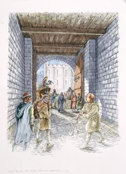 La Porte du Château, Old Sarum, Wiltshire, c. 1130, 1994