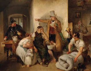 La saisie, 1840