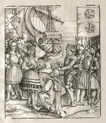 Maximilien fait la paix avec Henri VII