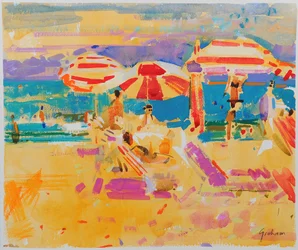 Parasols rouges, Miami