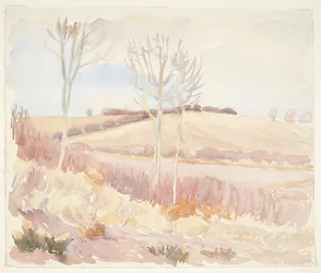 Paysage de Fionie. Printemps