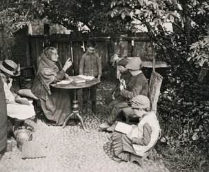 Une école de dames, 1887
