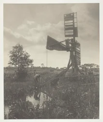 Un moulin à eau en ruine