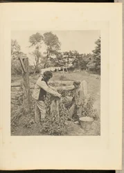 À la meule - une cour de ferme du Suffolk