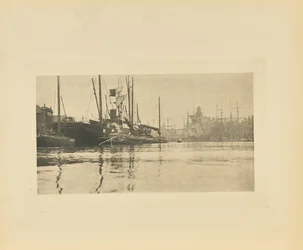 Dans le port