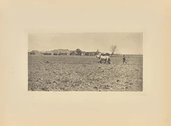 [Ferme du marais au début du printemps]