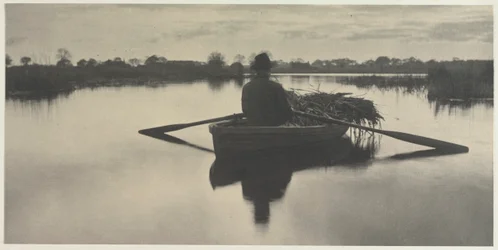 Retour à la maison avec le Schoof-Stuff de Life and Landscape on the Norfolk Broads, 1886, planche XXI, 1886