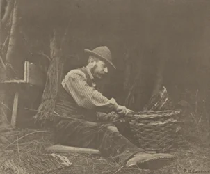 Le fabricant de paniers. [Norfolk.]