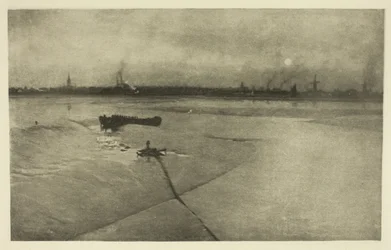La fin de la marée basse - Great Yarmouth de Breydon