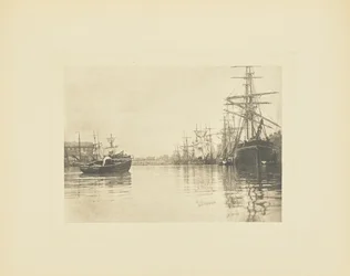 Le port paisible