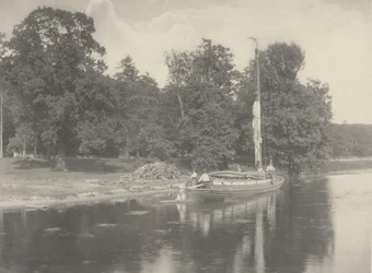 La rivière Bure à Coltishall, 1886