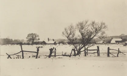 Les Marais enneigés, 1890-1891, imprimé en 1893