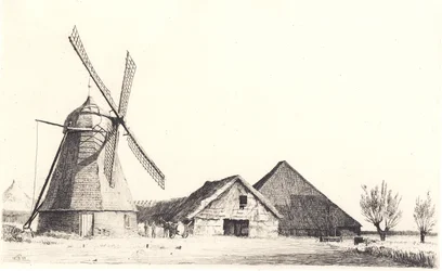 Moulin et briqueterie