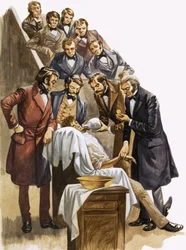 Médecins utilisant le protoxyde d