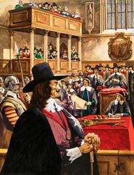 Le procès du roi Charles Ier dans Westminster Hall