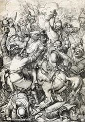 Le roi Sébastien Ier du Portugal (1554-1578) capturé à la bataille d