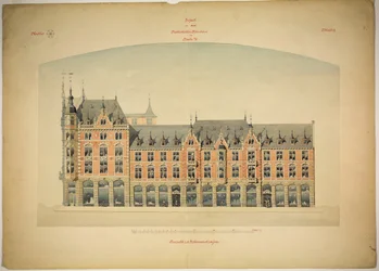 Rathskeller Neubau, Halle (Saale), Saxe-Anhalt, Allemagne, Élévation