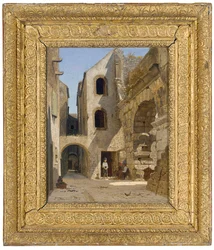 Aux ruines du palais de Dioclétien, Spalato