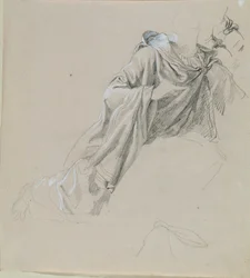 Étude de robe pour "Arindal et Daura