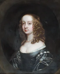 Portrait de Catherine, Lady Alington (huile sur toile)