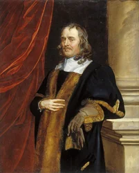Portrait de P. Lenéve, Échevin de Norwich, 1656-8