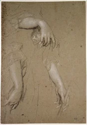 Études de mains, 17ème siècle