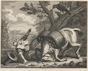 La Femme du Fermier et le Corbeau