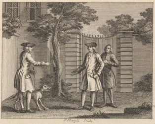 Le squire et son chien
