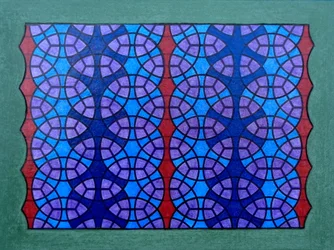 CERCLES DANS UNE GRILLE HEXAGONALE