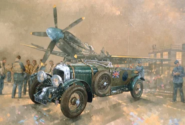 Bentley et Spitfire