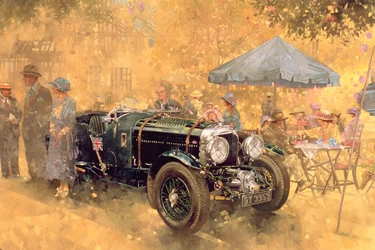 Garden Party avec la Bentley