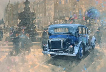 Fantôme à Piccadilly (détail)