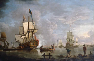 Le coup de canon du matin : HMS Peregrine au large de Rochester