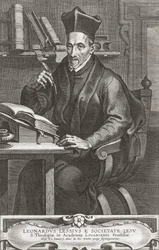 Leonardus Lessius, portrait.