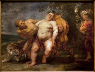 Silène ivre. Peinture de l