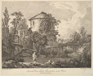 Deuxième Vue de Charenton près de Paris