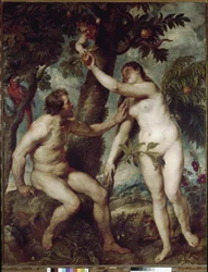Adam et Ève dans le paradis terrestre