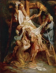 Descente de croix (peinture sur toile)