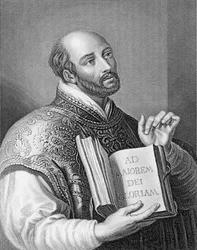 Ignace de Loyola, gravé par William Holl le Jeune, vers 1830