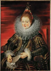 Infante Isabella Clara Eugenia, vers 1613-15 (huile sur bois)
