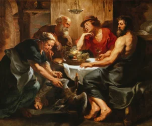Jupiter et Mercure chez Philémon et Baucis