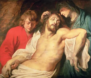 Lamentation du Christ par la Vierge et Saint Jean