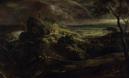 Paysage avec le naufrage de Paul (?)