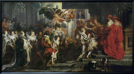 Le Couronnement de Marie de Médicis à Saint-Denis