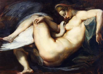 Léda et le cygne, 1598-1599