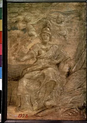 Marie de Médicis en Pallas Athéna