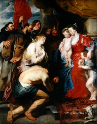 Marie avec Jésus et Jean