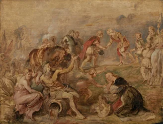 Rencontre du roi Ferdinand de Hongrie et du cardinal-infant Ferdinand d