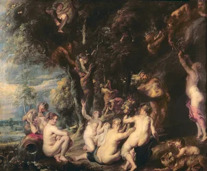 Nymphes et satyres, c.1635